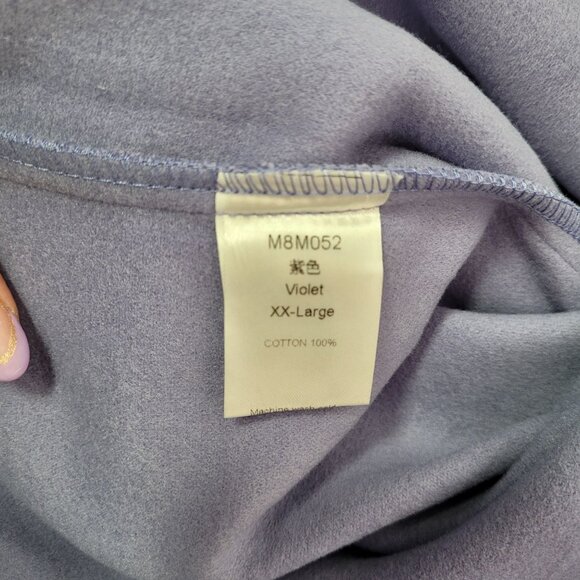 Women Oversized Button-Up Shirt Jacket With Flap Pockets & Collared Neckline XXL - Picture 8 of 11